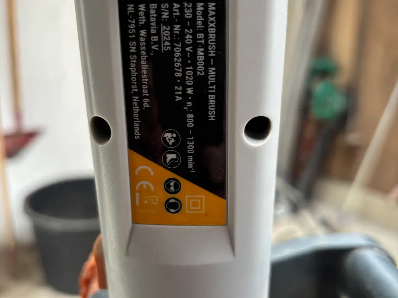 Billede 3 - MAXXBRUSH 230 VOLT FLISERENSER/ TERRASSERENSER
