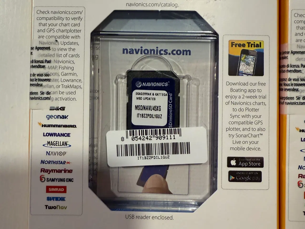 Billede 2 - Navionics Update Kort – SD/microSD – 499,- pr. stk