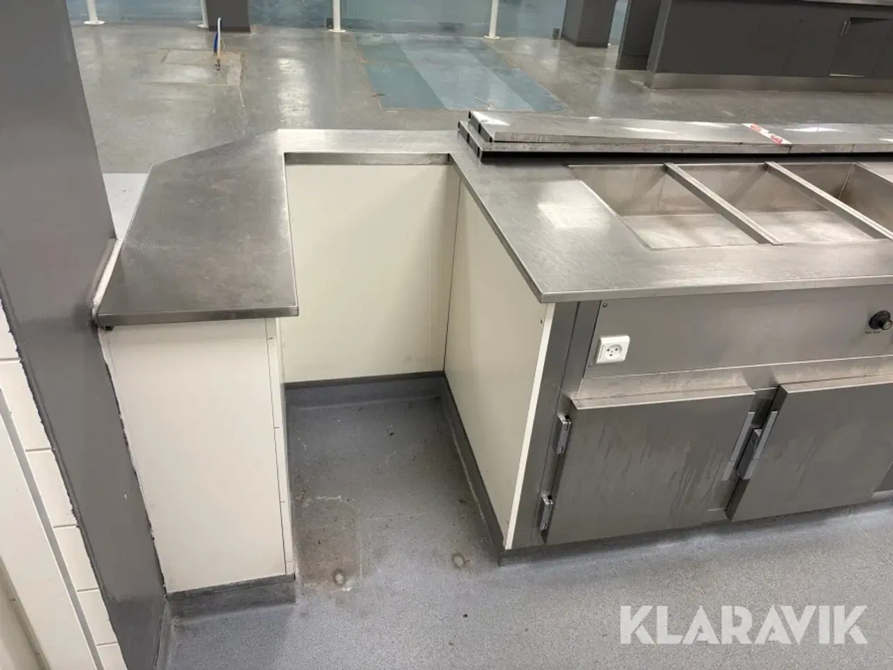 Billede 2 - Kølebord med varmeskab