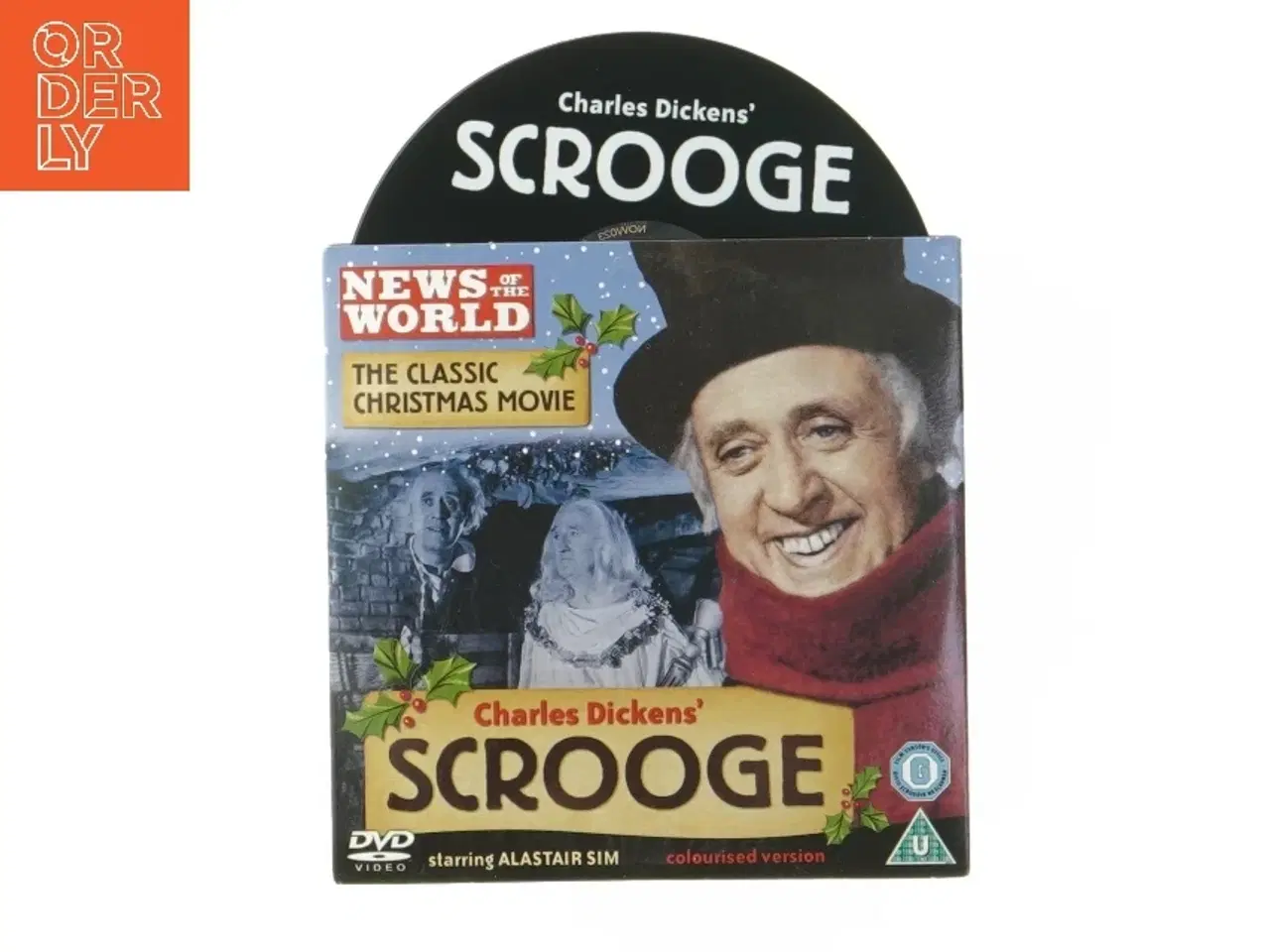 Billede 2 - Charles Dickens&#39; Scrooge DVD (str. 12,5x12,5 cm)