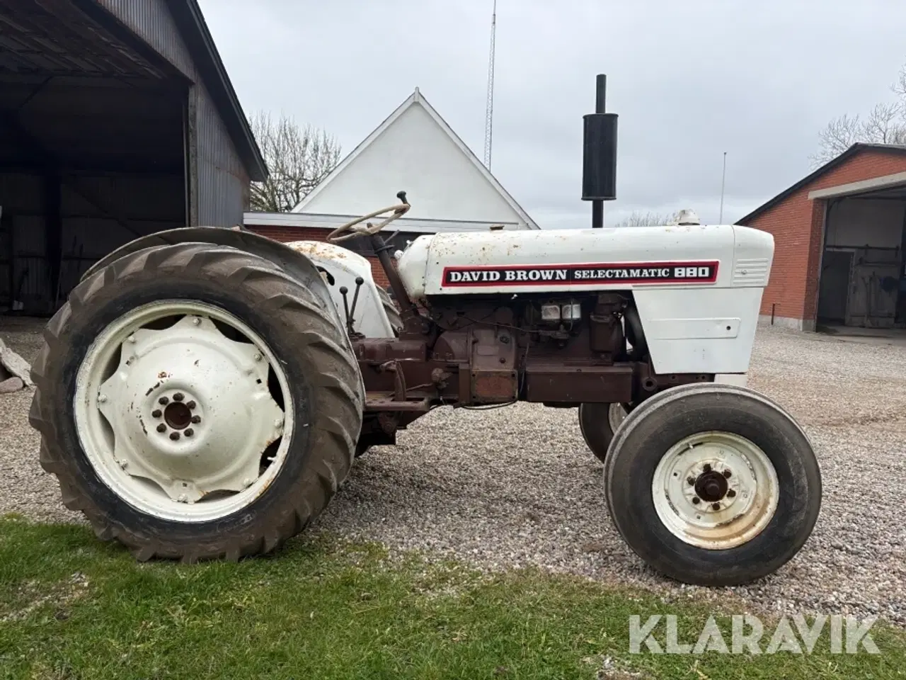 Billede 4 - Veterantraktor David Brown Selectamatic 880