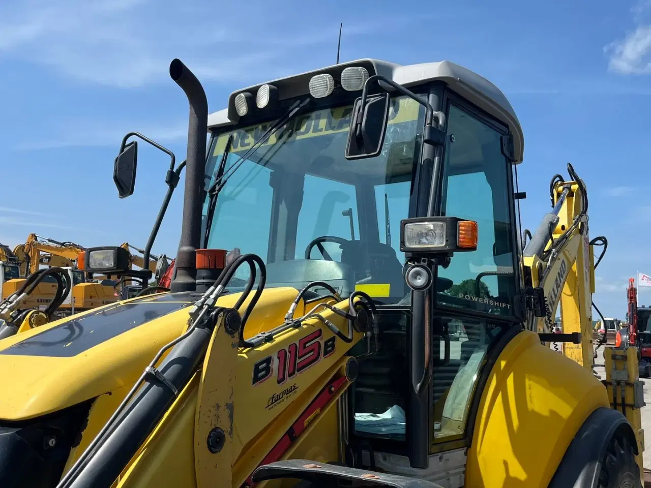 Billede 6 - New Holland B115 B Udskudsarm hurtigskifte mm.