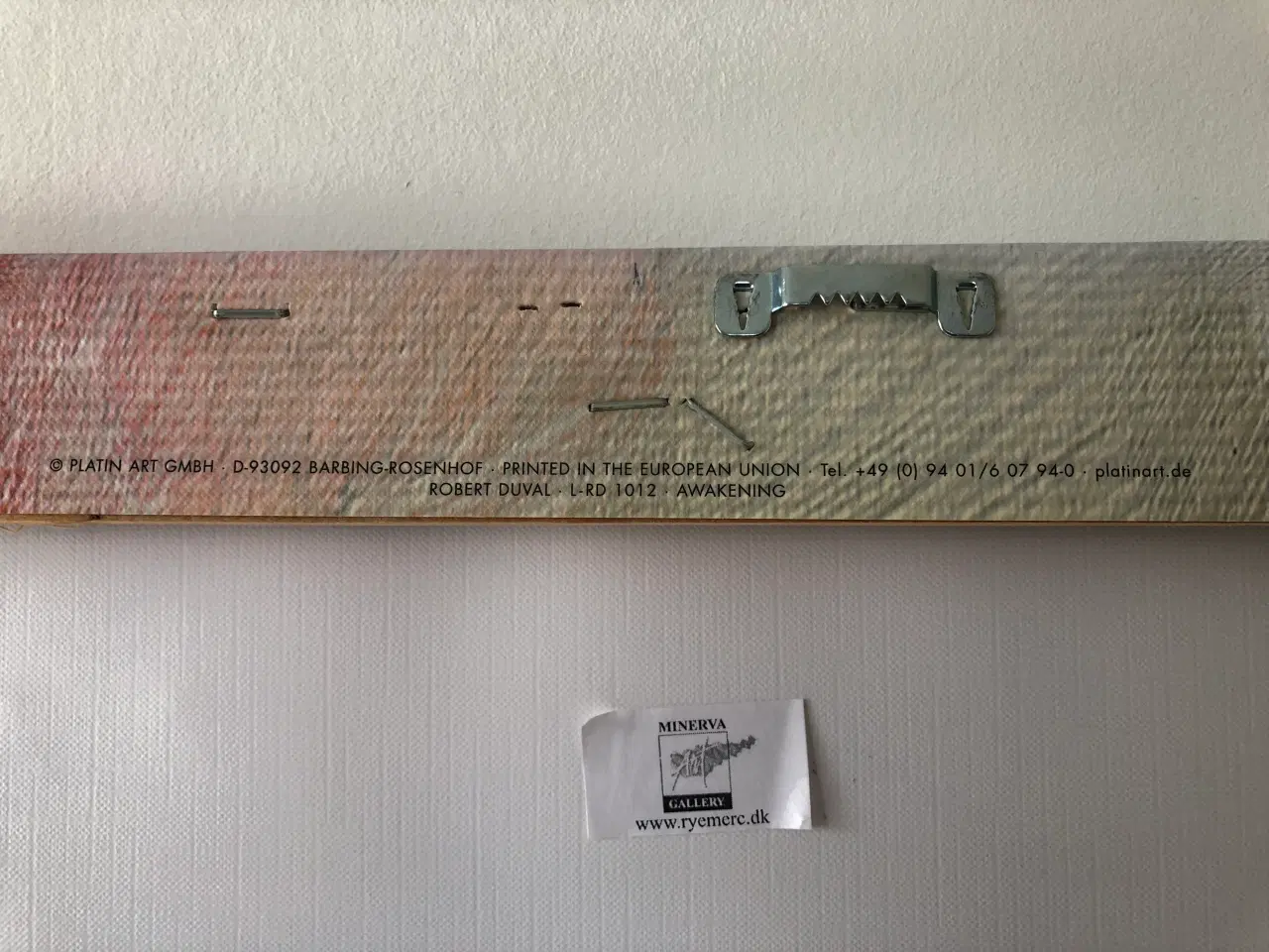 Billede 3 - Stemningsfuldt vægkunstværk - "Awakening" 86x86 cm