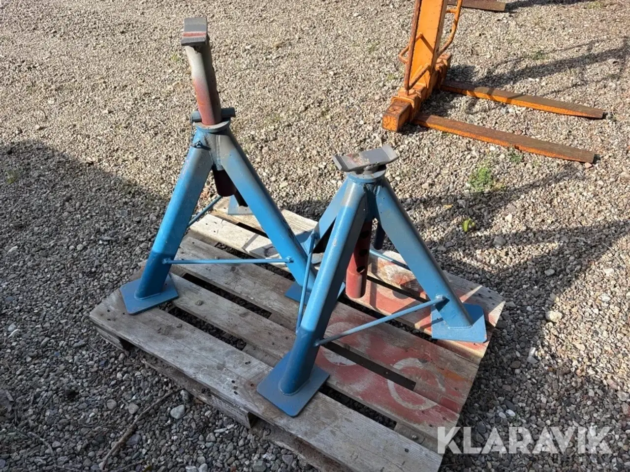 Billede 3 - Støttebukke 15 ton 2 styk
