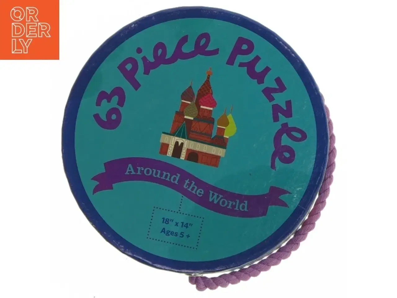 Billede 2 - Puslespil med 63 brikker (str. 63. brikker)