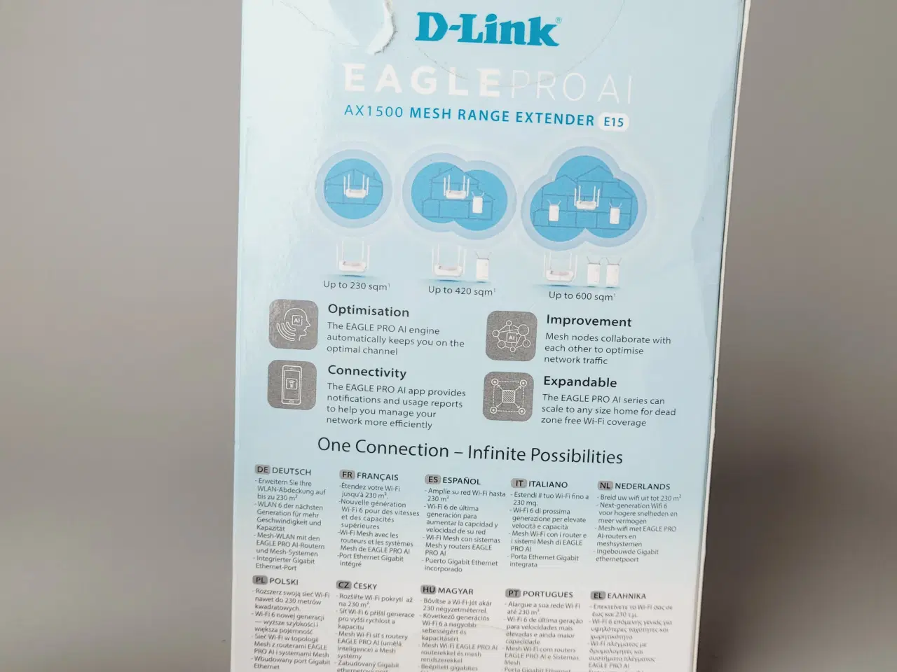Billede 3 - ⭐️. D-Link EAGLE PRO AI AX1500 Mesh Range Extender