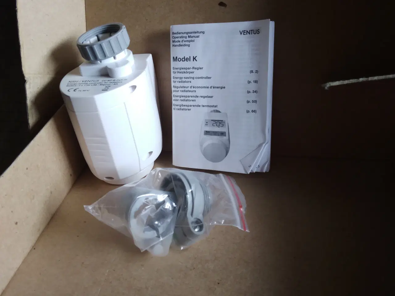 Billede 2 - radiatortermostat - energi besparende