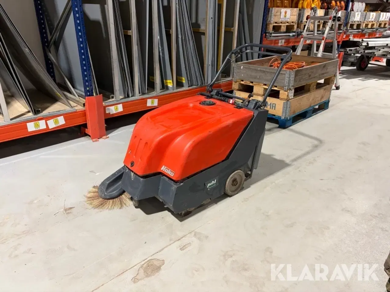 Billede 1 - Fejemaskine Hako Hamster 650 Batteridrevet