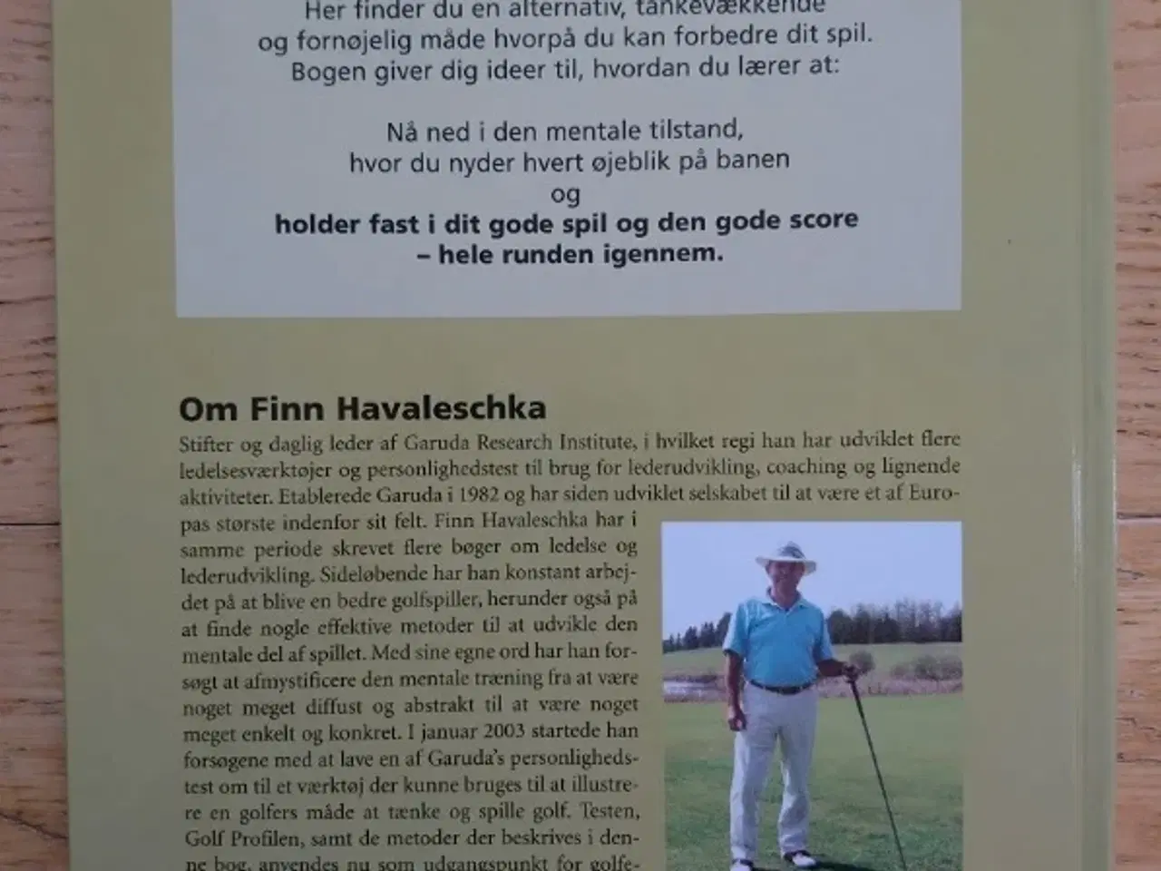 Billede 2 - Golferens Mentale Scorekort af Finn Havalescha