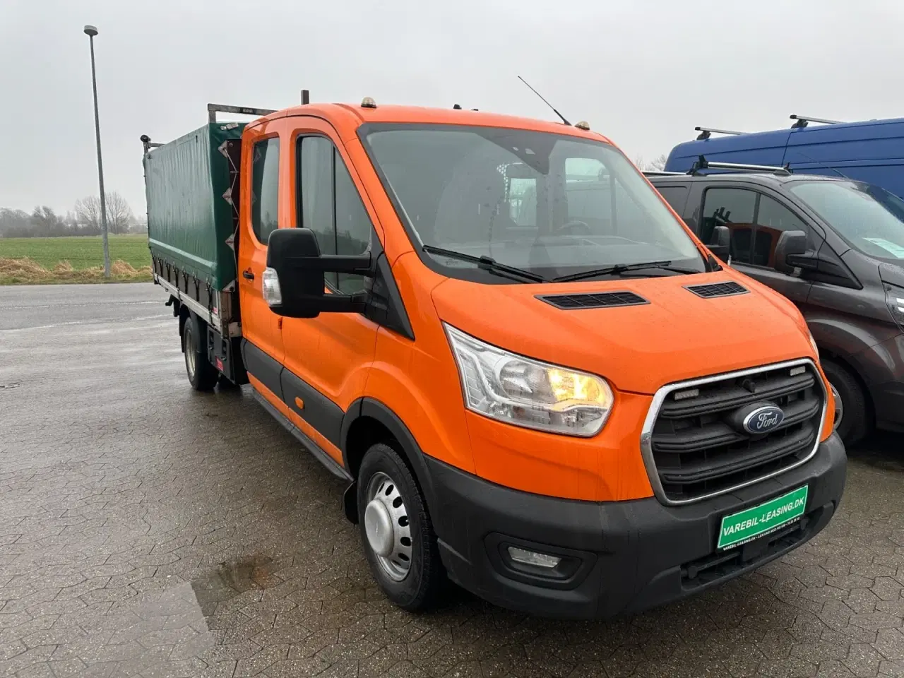 Billede 4 - Ford Transit 470 L4 Chassis 2,0 TDCi 170 Mandskabsvogn m/lad RWD