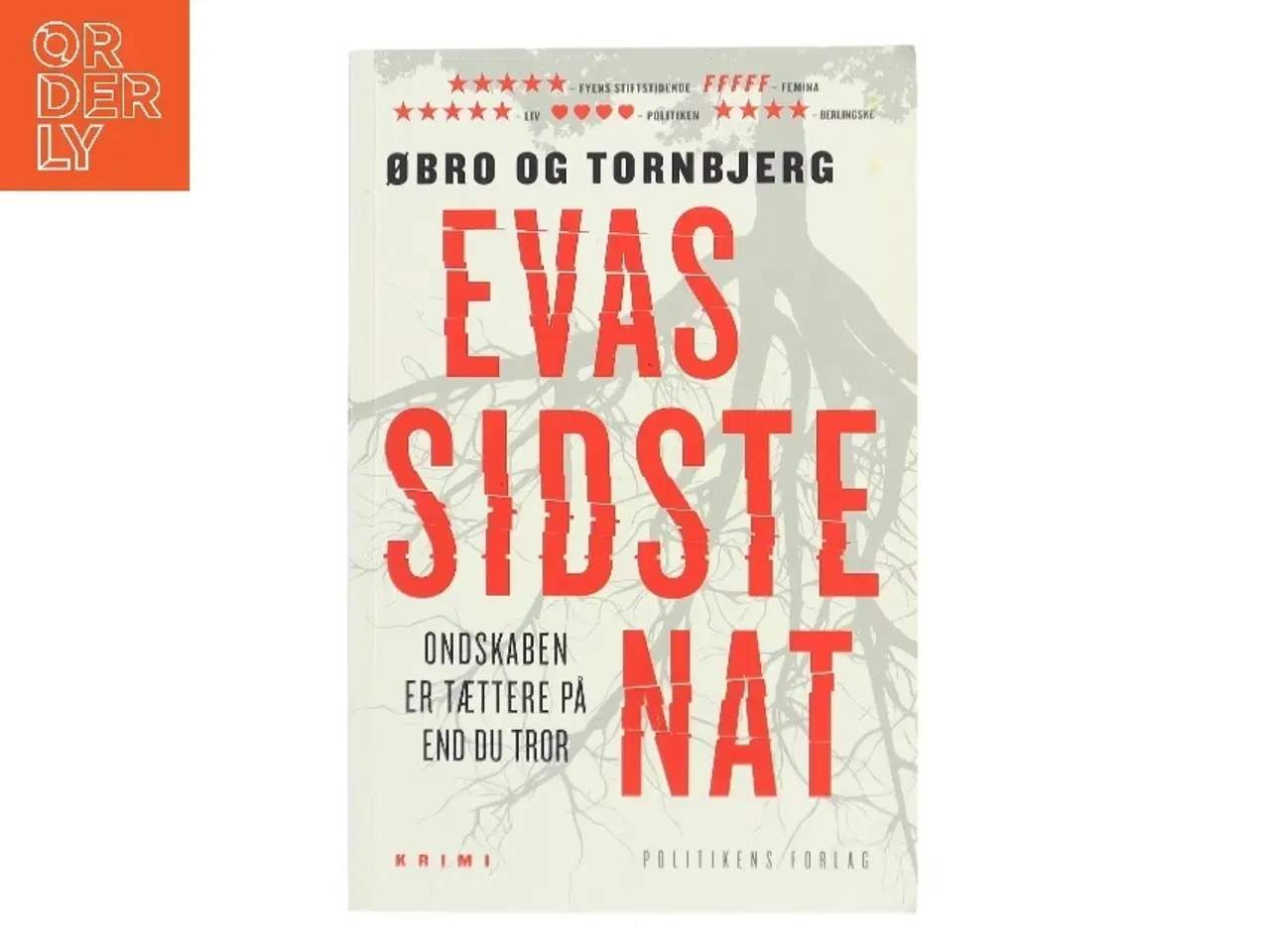 Billede 1 - Evas sidste nat af Jeanette Øbro Gerlow (Bog)