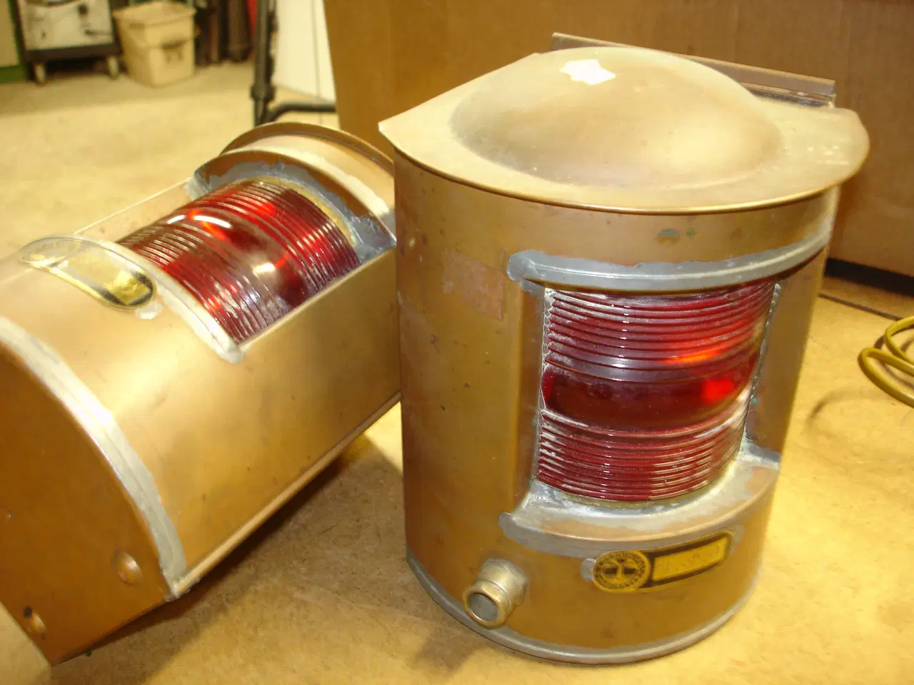 Billede 2 - Skibslamper og bordlampe