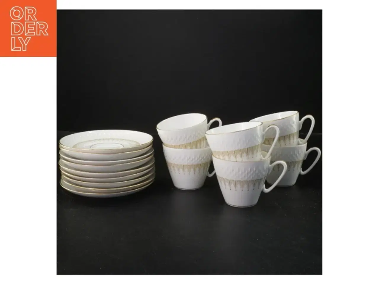 Billede 1 - Kaffekopper og underkopper (str. Ø 14&ø7,5x6,5 cm) fra Royal Copenhagen