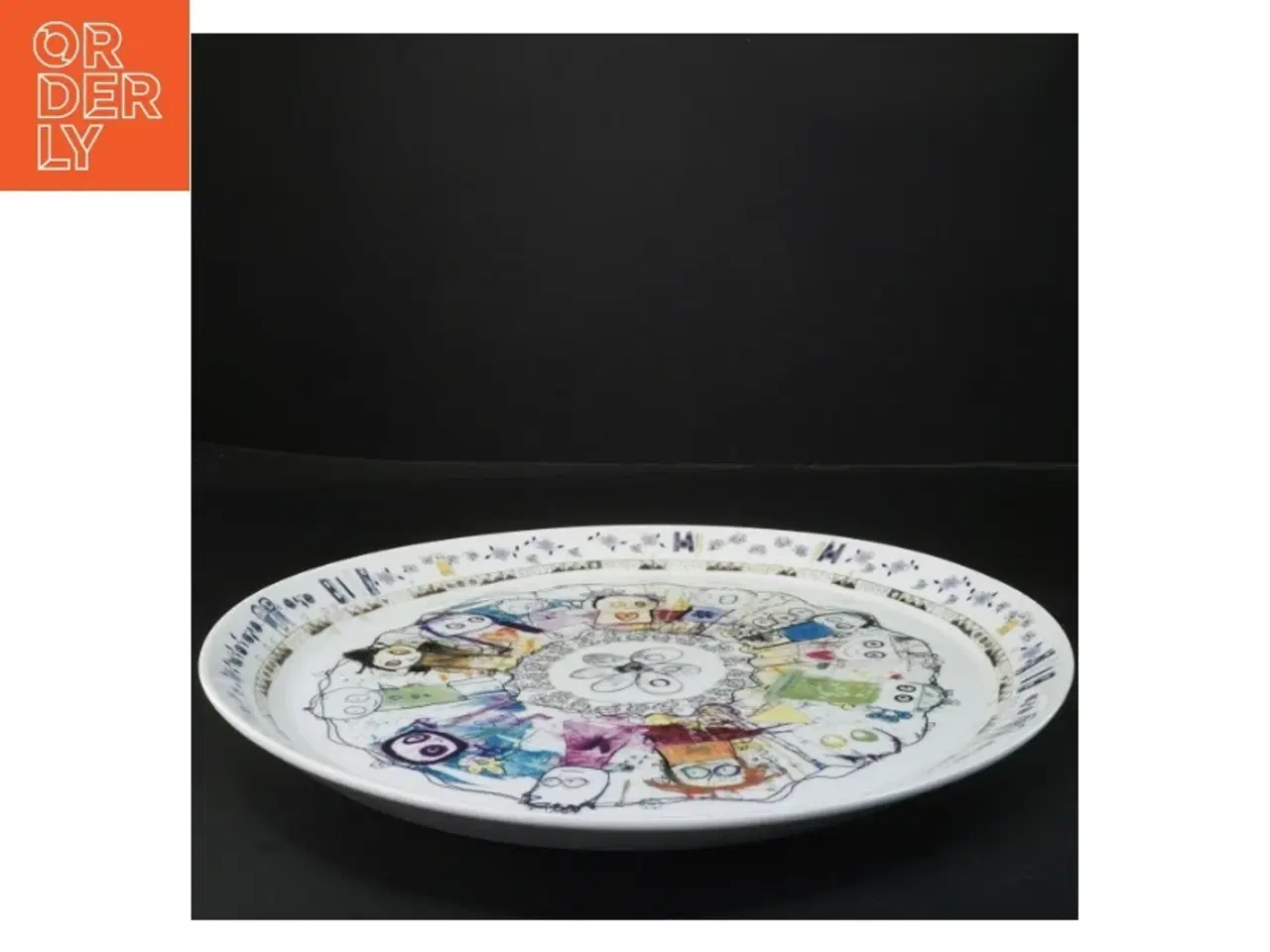 Billede 3 - Dekorationstallerken fra Paul Pava (str. Ø 34 cm)