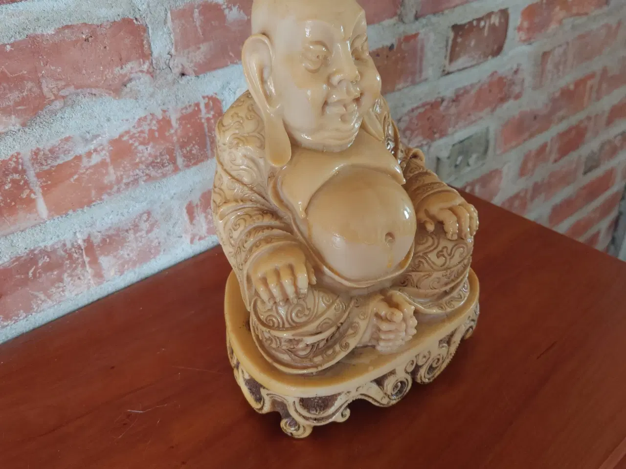 Billede 3 - Stor tung Buddha 