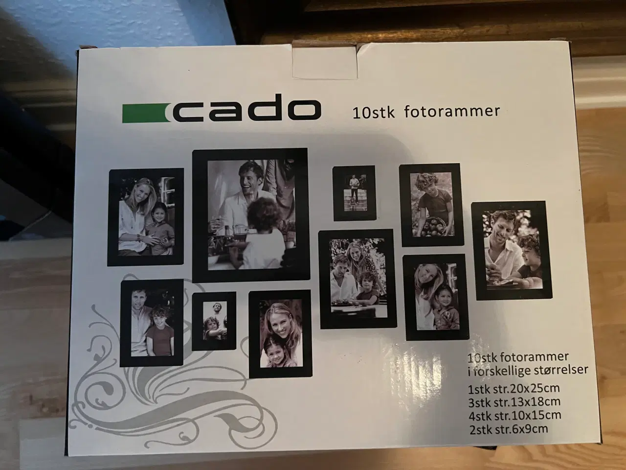 Billede 1 - Sorte billedrammer