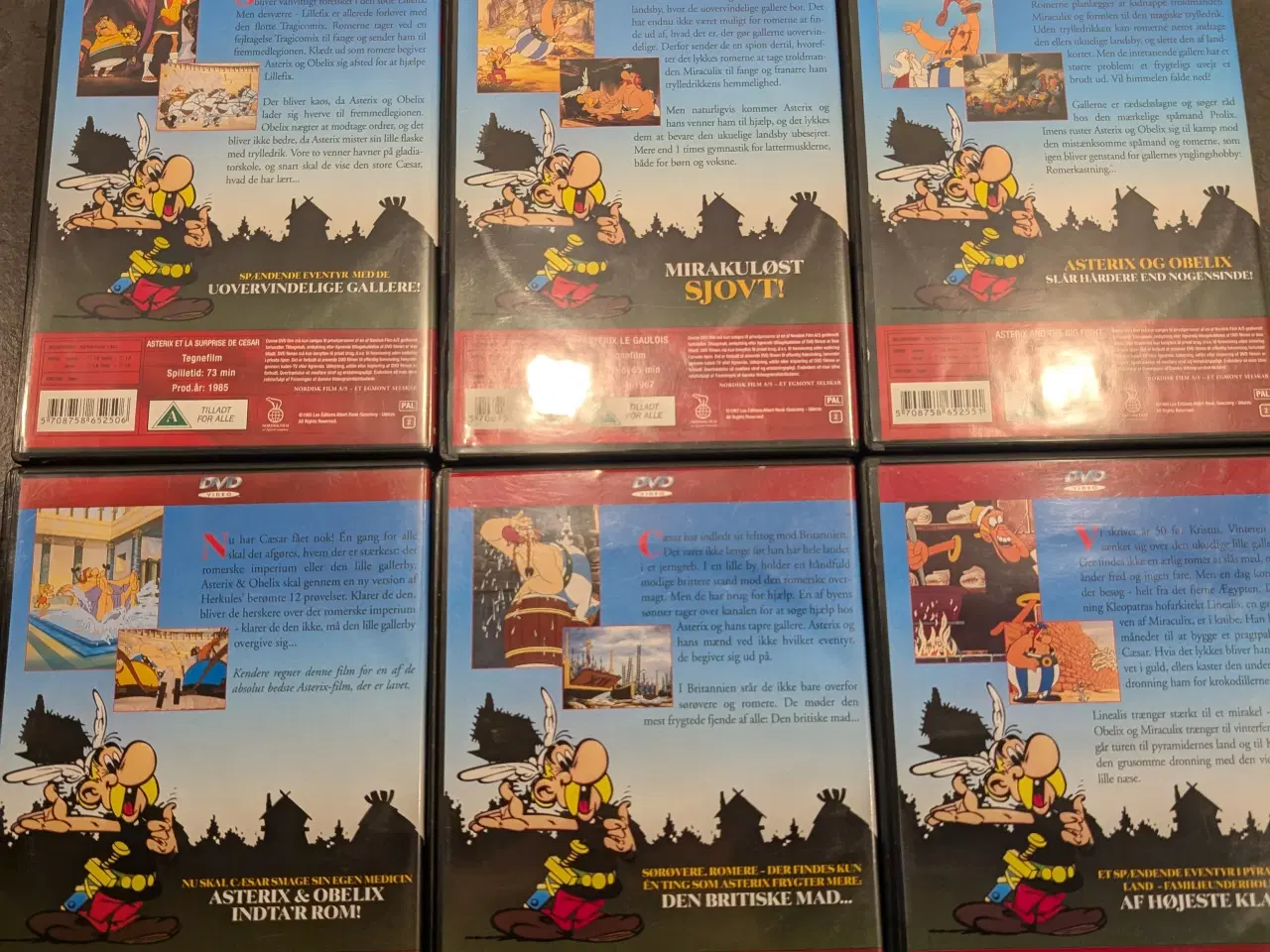 Billede 2 - Asterix DVD samling med seks film