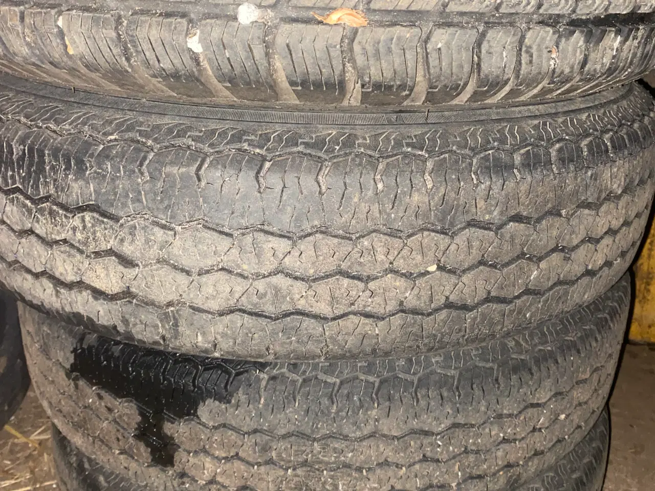 Billede 1 - Trailer hjul med fælge, 155 R13, 13 tommer