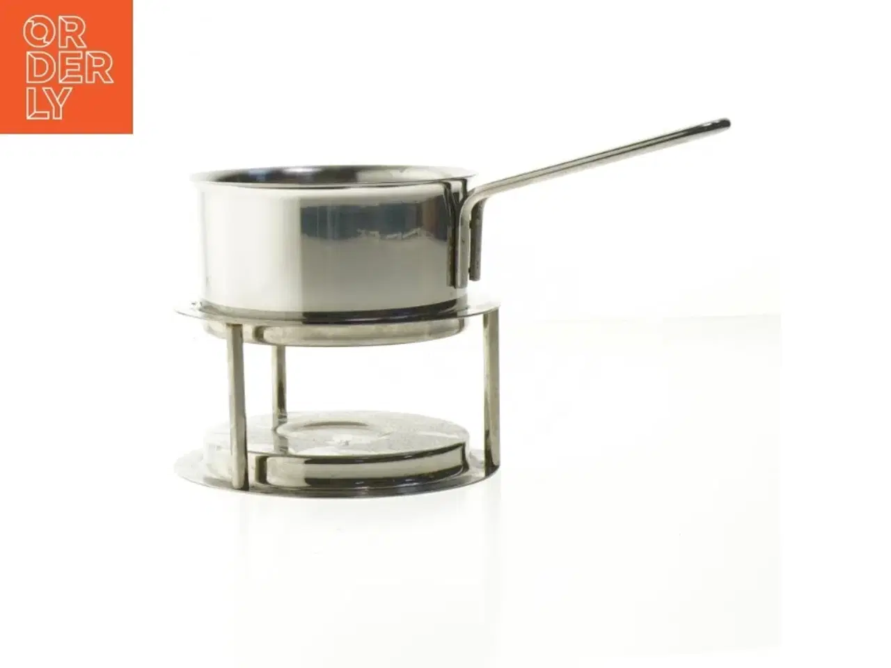 Billede 1 - Rustfri stål gryde med holder fra Evatrio (str. Ø. 11 cm)