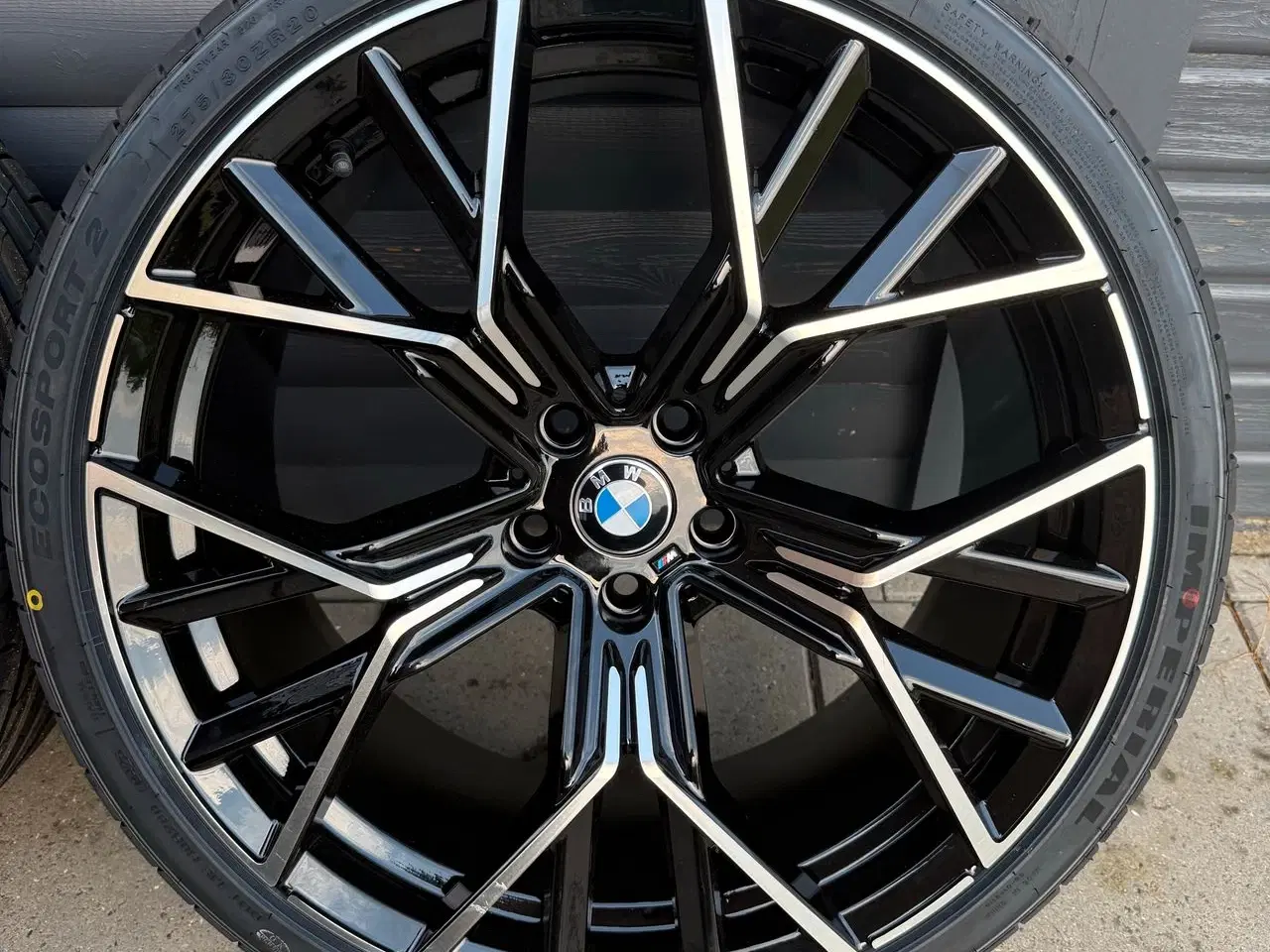 Billede 2 - 20” BMW Alufælge kombisæt med sommerdæk 5x112