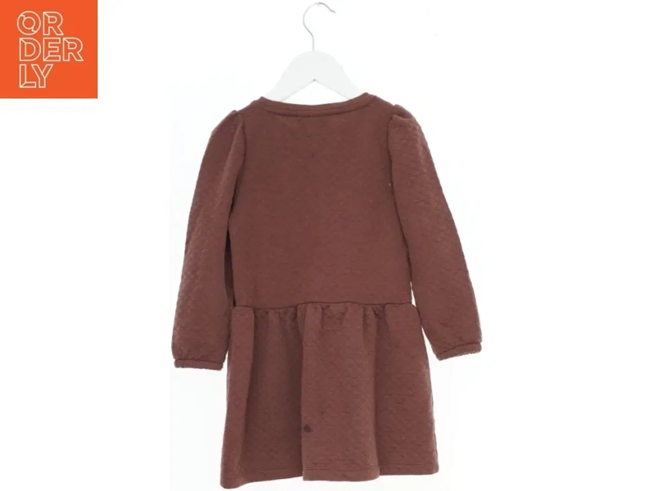 Billede 2 - Brun quiltet kjole fra Name It (str. 110)