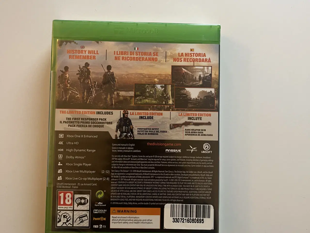 Billede 2 - Ubisoft The Division 2 Limited Edition Xbox One sp