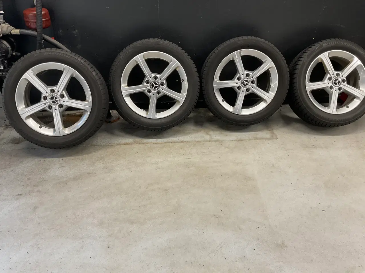 Billede 1 - Mercedes CLA vinterhjul med fælge