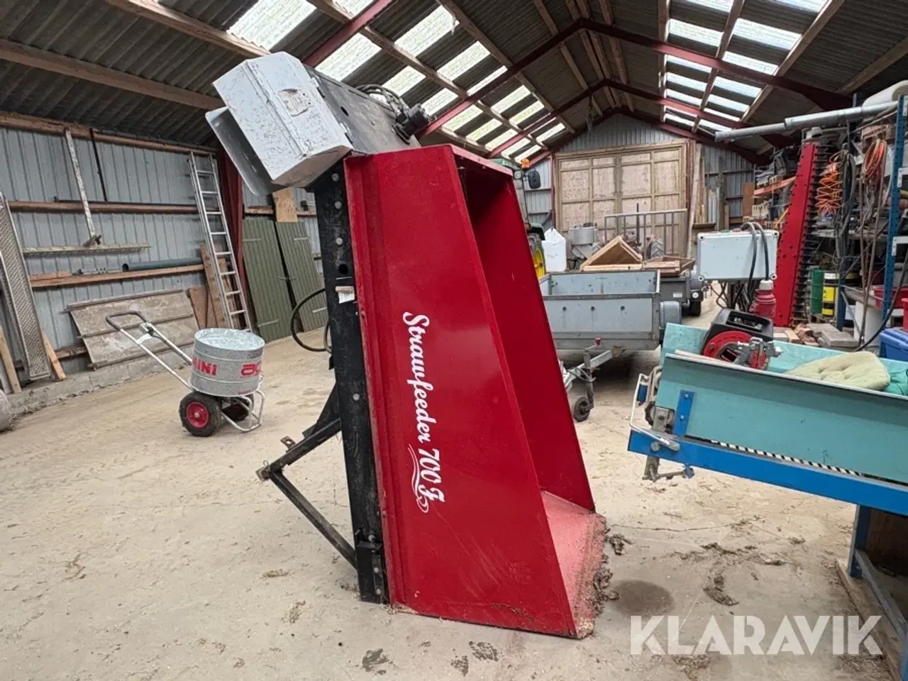 Billede 8 - Halmspreder Aalborg Maskinfabrik Strawfeeder