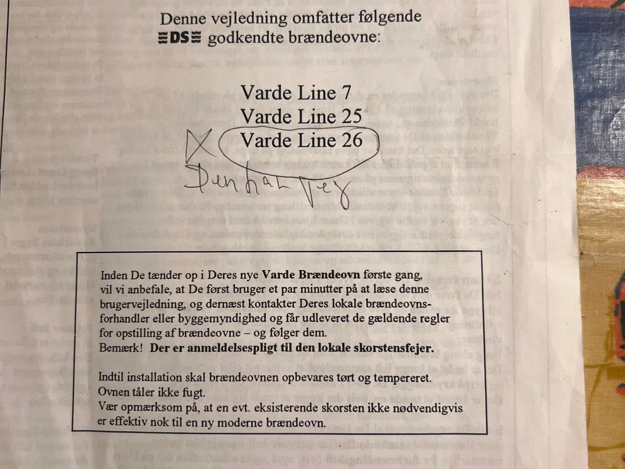 Billede 7 - Brændeovn fra Varde Ovne