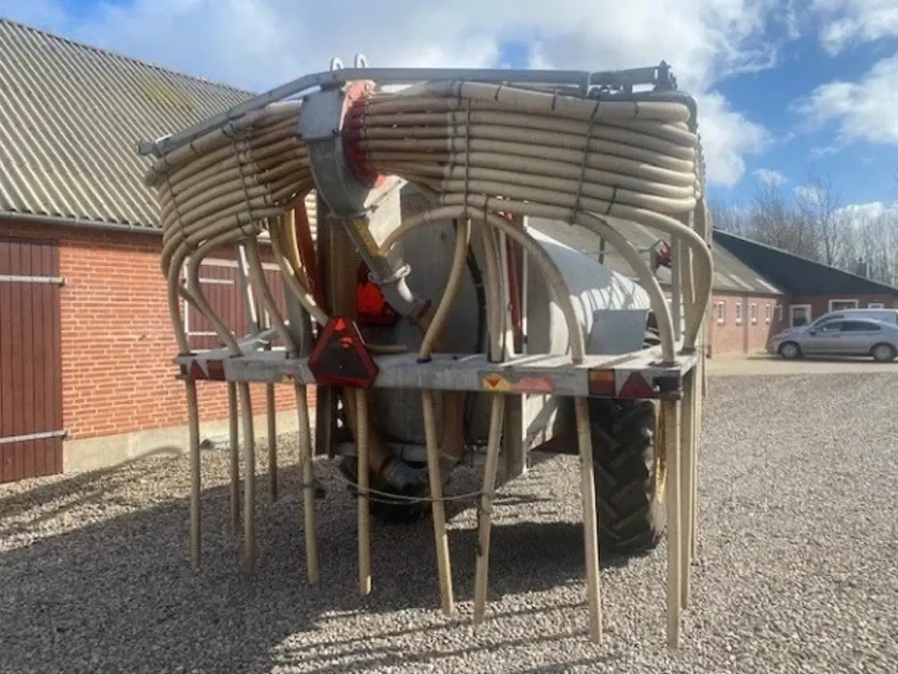 Billede 3 - SAK 10 Ton galvaniseret gyllevogn med 16 meter HARSØ slangebom