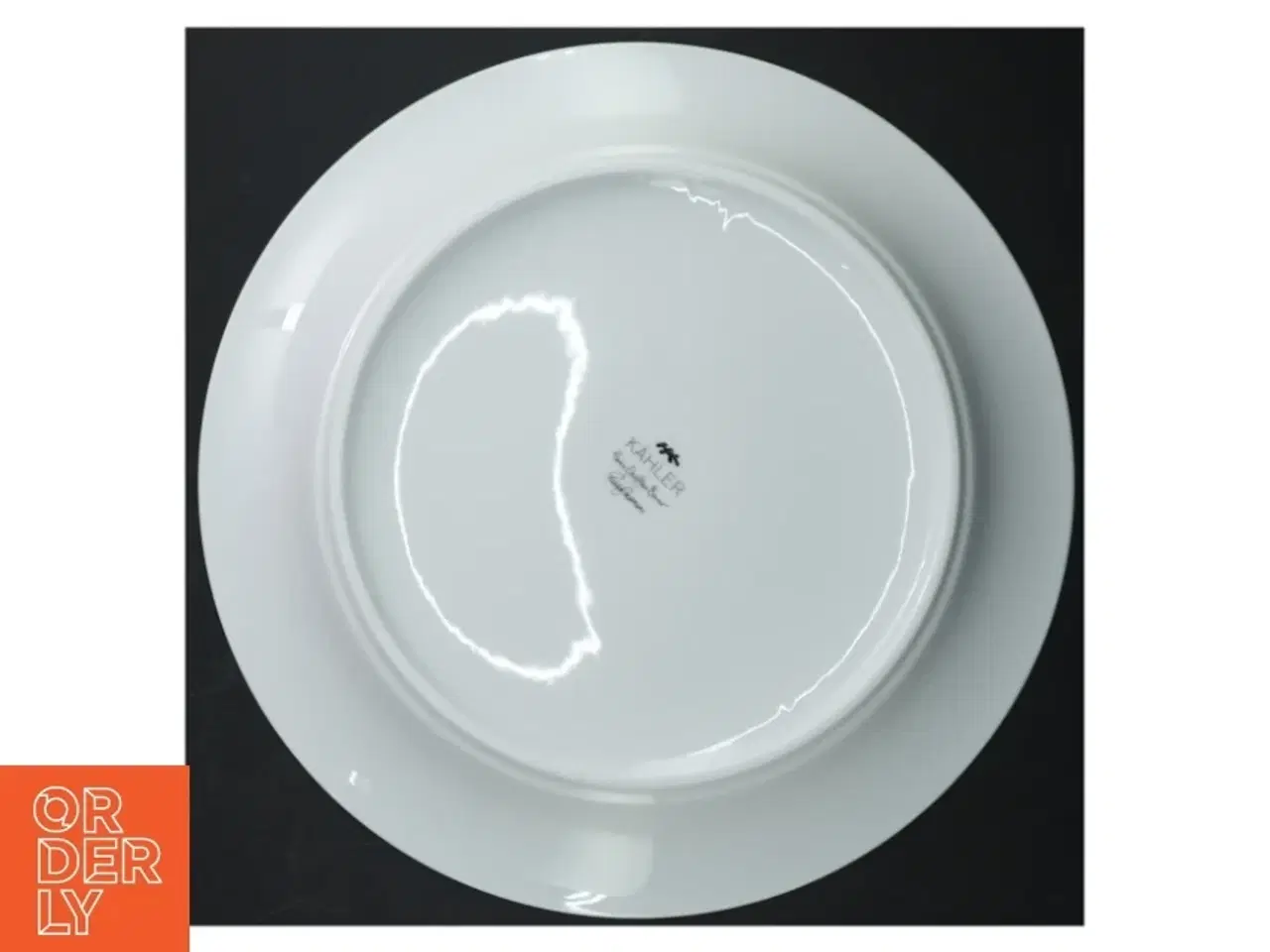 Billede 6 - Middagstallerken i porcelæn fra Kahler (str. 27 cm)
