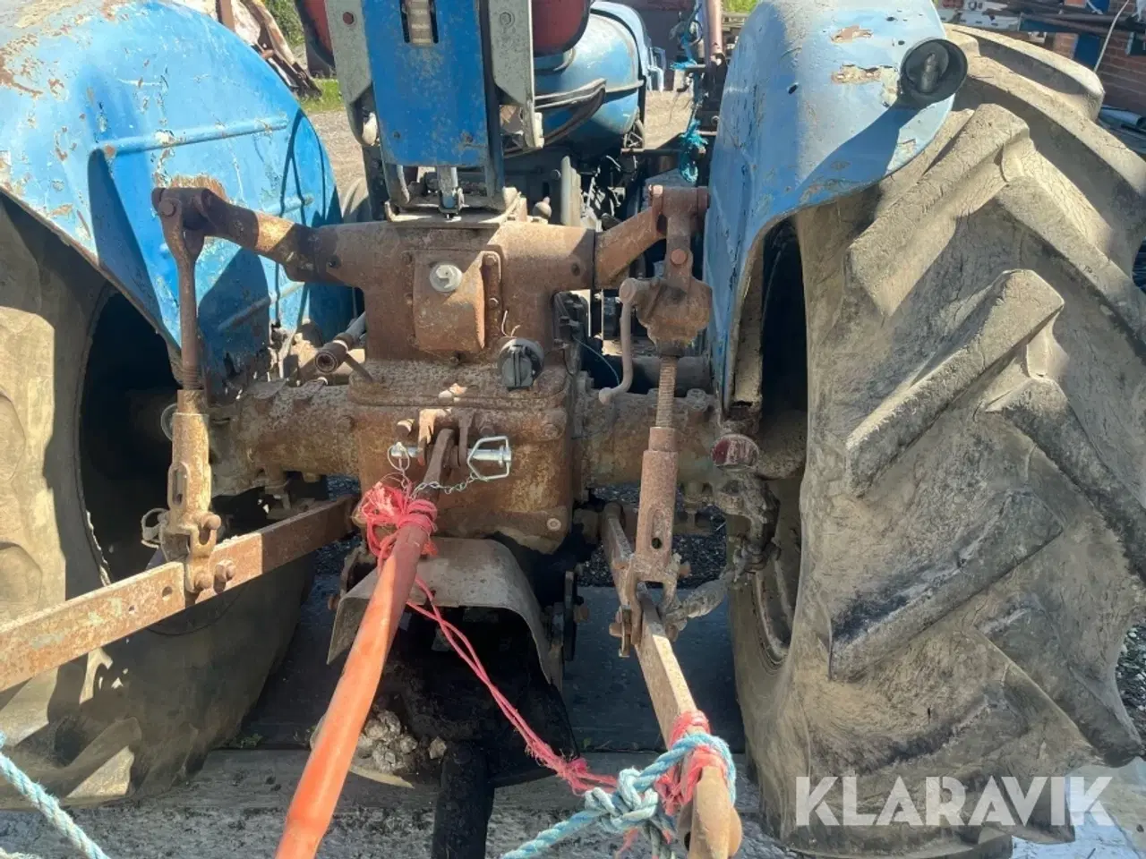Billede 6 - Traktor Fordson major 4 cyl Diesel med frontlæsser