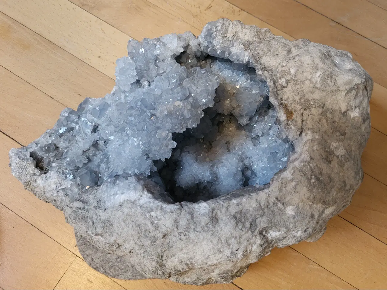 Billede 3 - KUN 1499 kr for 8,4 kg CELESTIT GEODE