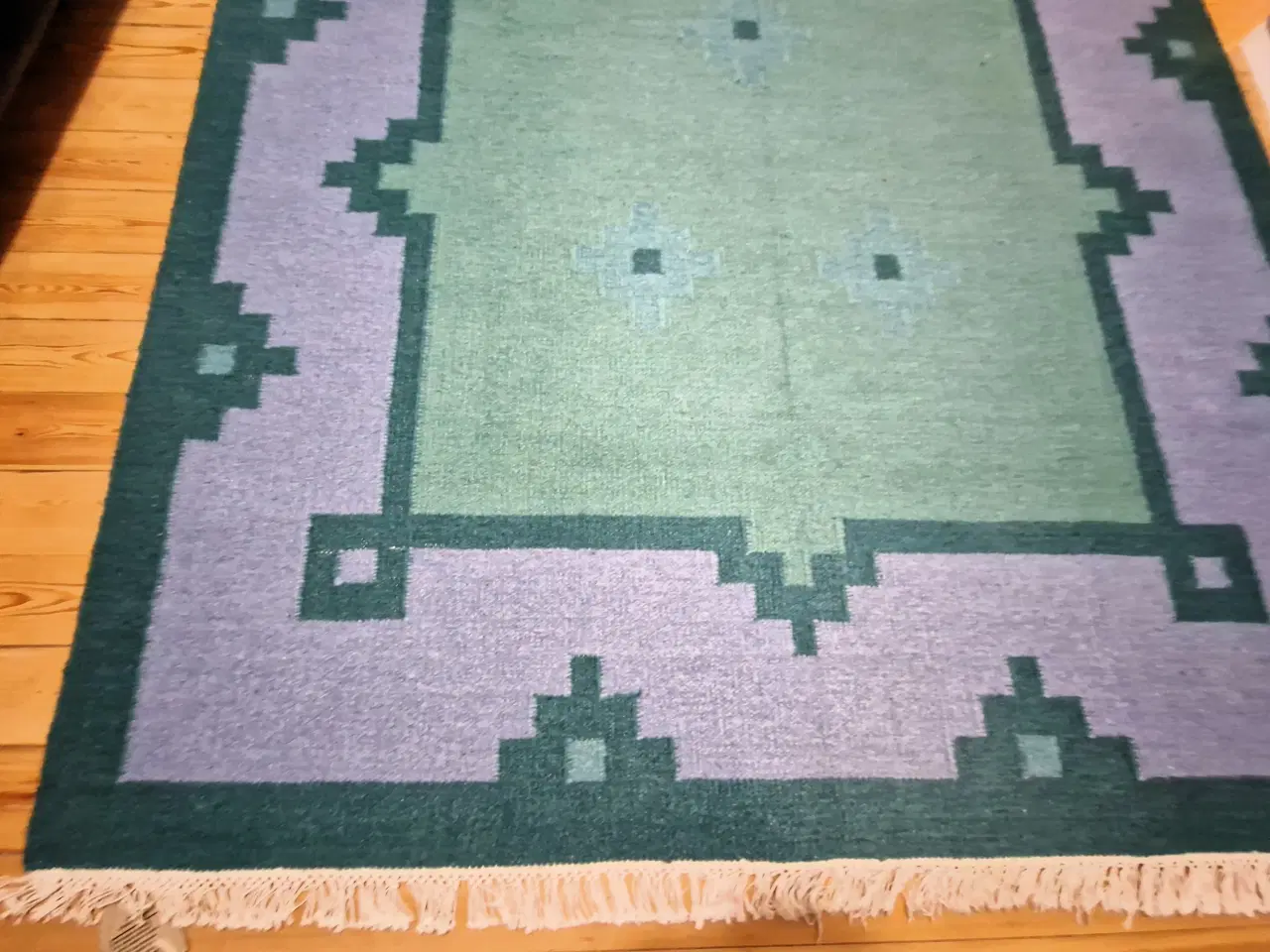 Billede 5 - Stort Indisk kelim tæppe.