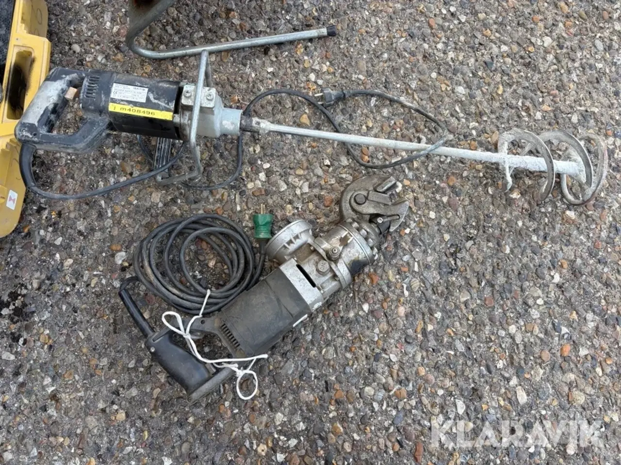 Billede 4 - Lot - vinkelslibere, rørlaser, brydehammer, el-tavle og øvrigt