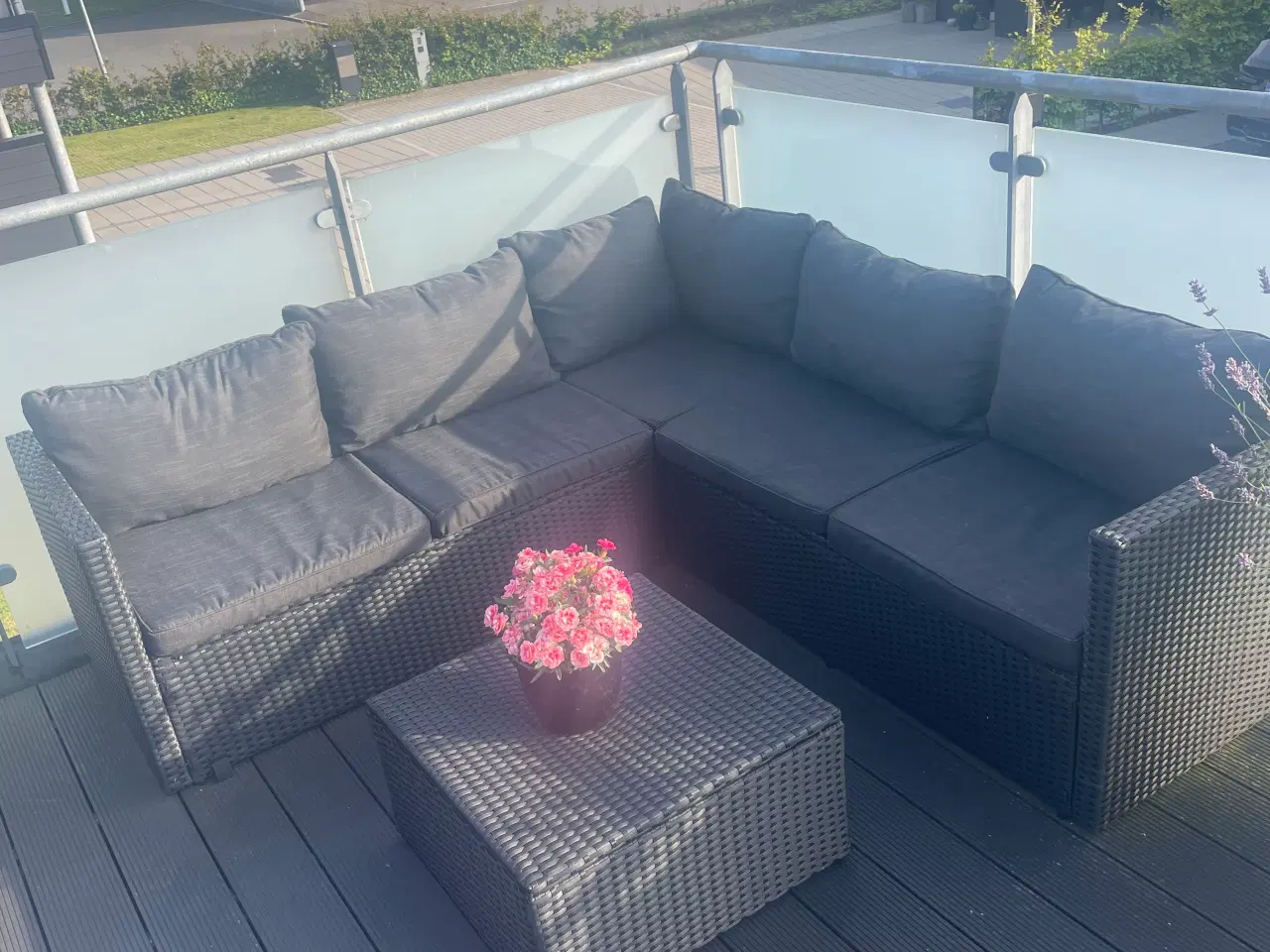 Billede 6 - 5 personers hjørnesofa til terrassen 