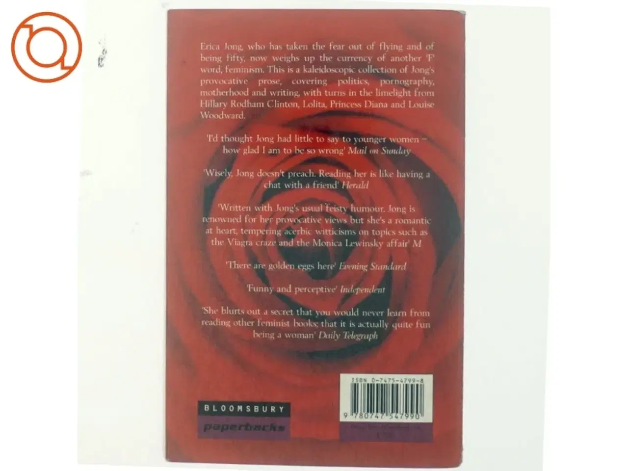 Billede 3 - What do women want? : power, sex, bread & roses af Erica Jong (Bog)