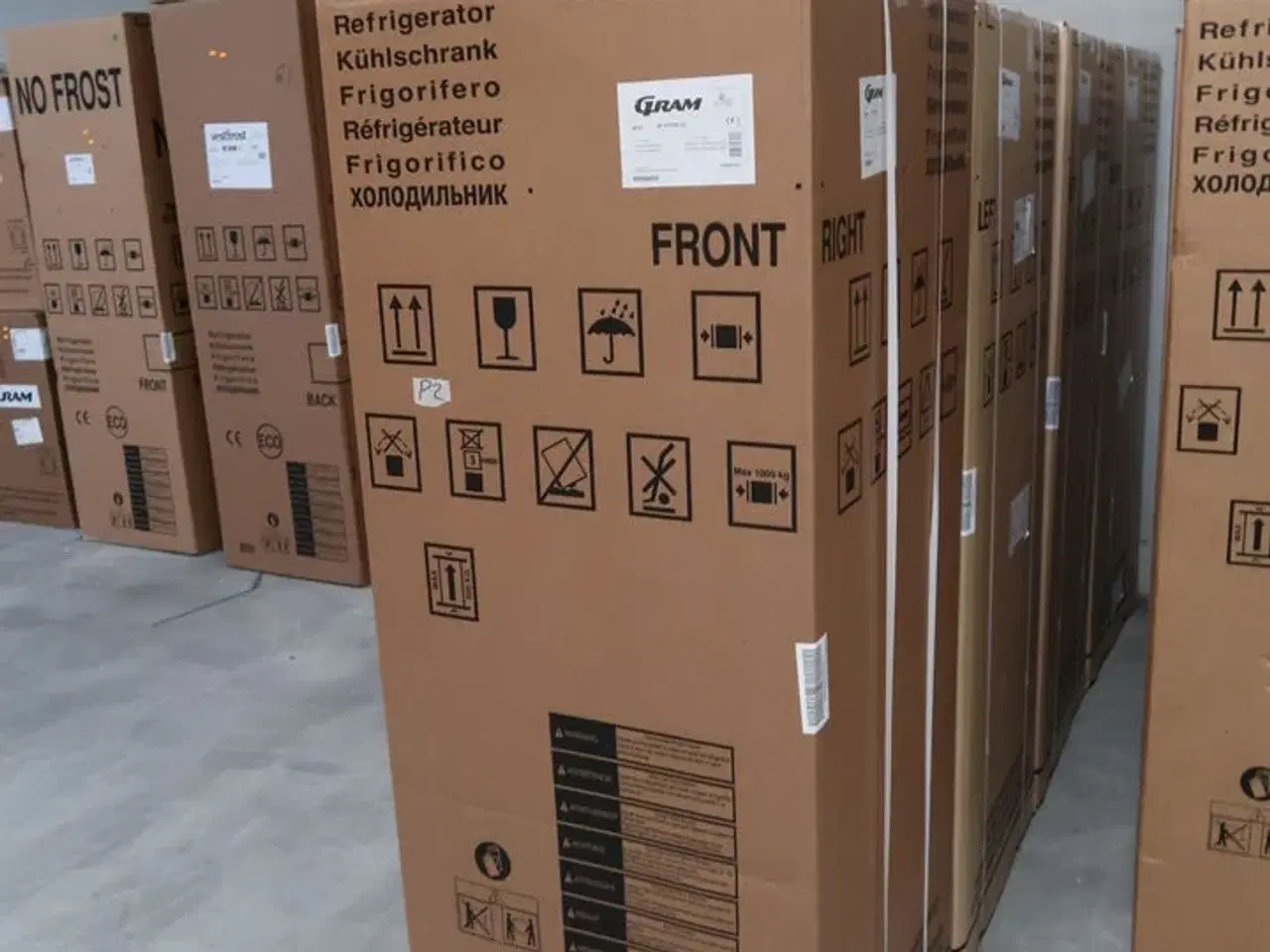 Billede 1 - Køle/fryseskab GRAM KF 471554(V)