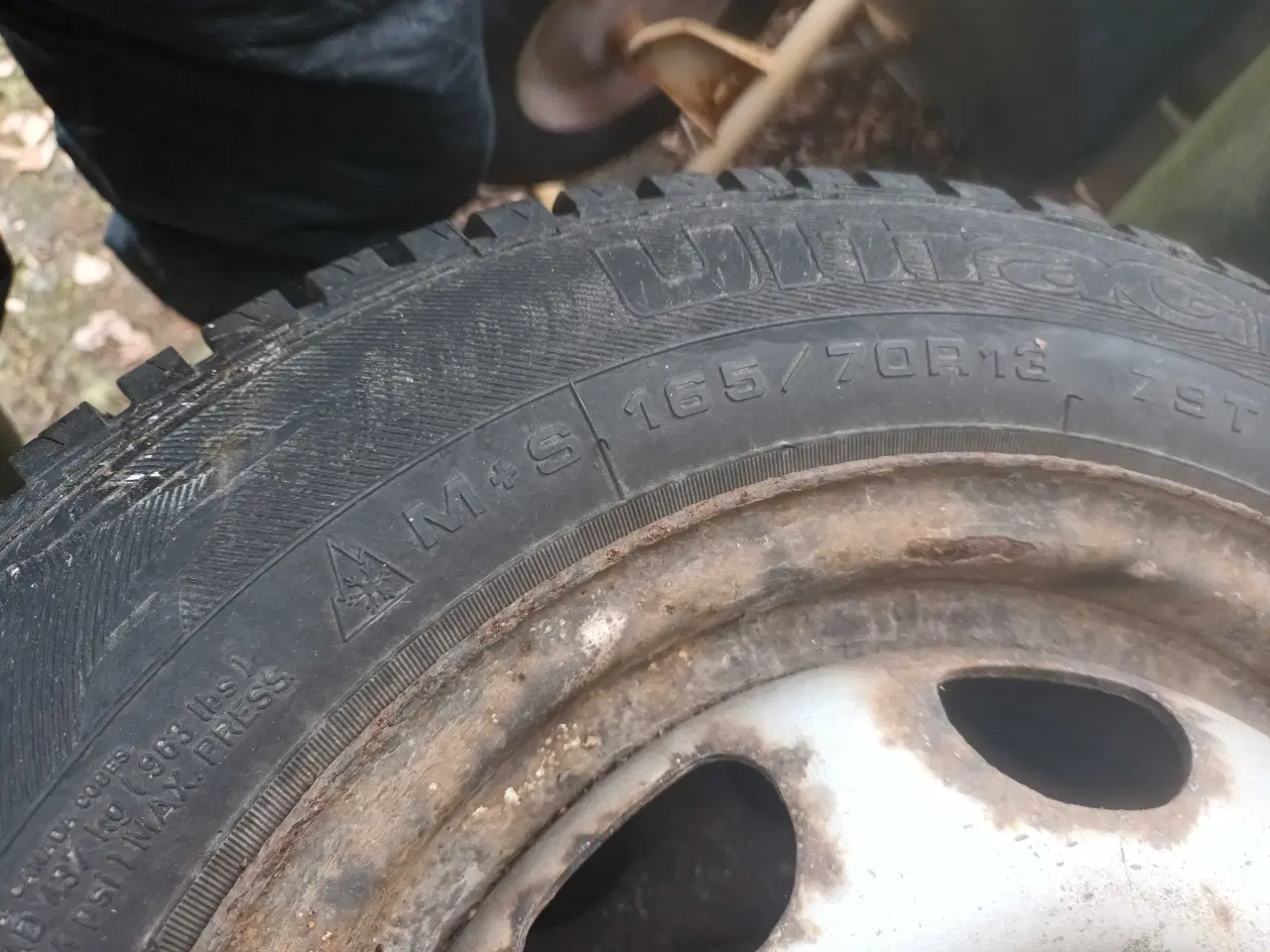 Billede 3 - Good year Vinterdæk på stålfælge