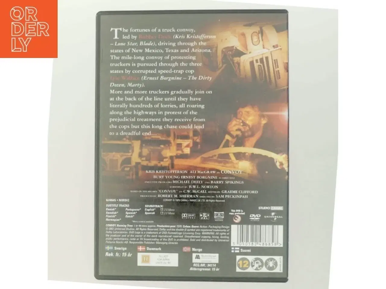 Billede 3 - Convoy DVD fra Universal