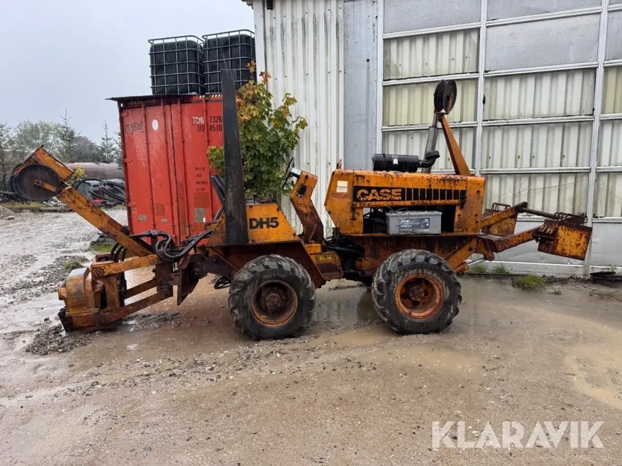 Billede 5 - Hydraulisk kabel plov / drænfræser Case DH5