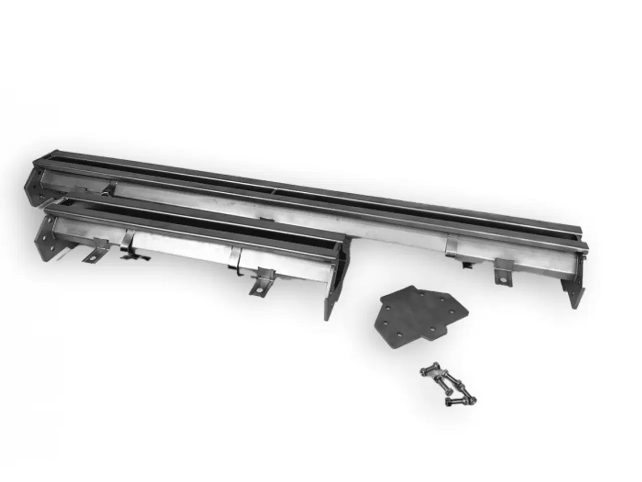 Billede 3 - Rustfrit Gulvafløb (300 x 265 mm) til Spalterende