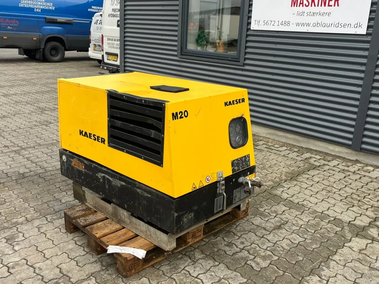 Billede 2 - Kaeser M20 2m3 på ski