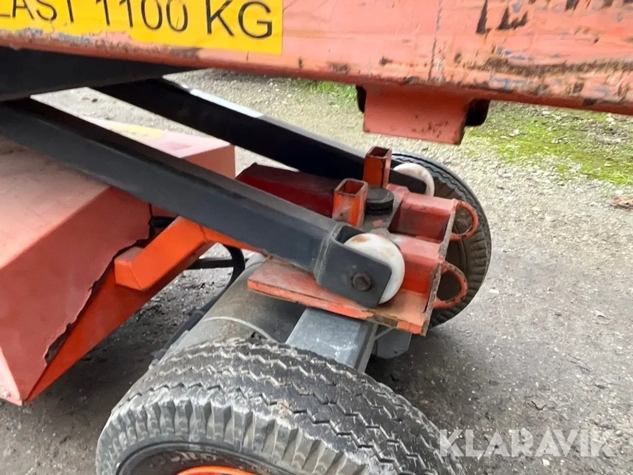 Billede 6 - Transport vogn med løfte funktion