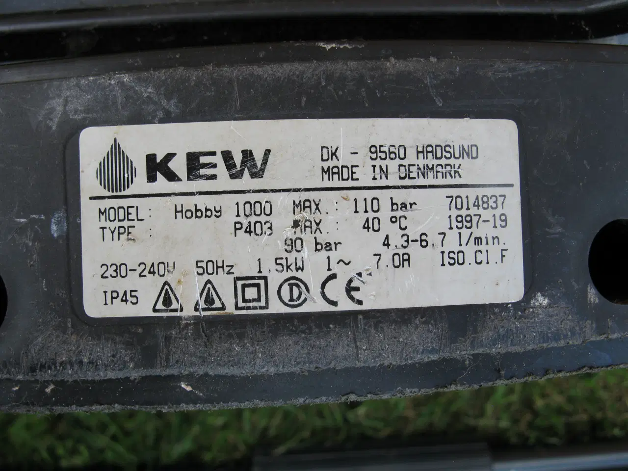 Billede 2 - KEW Hobby 1000 højtryksrenser