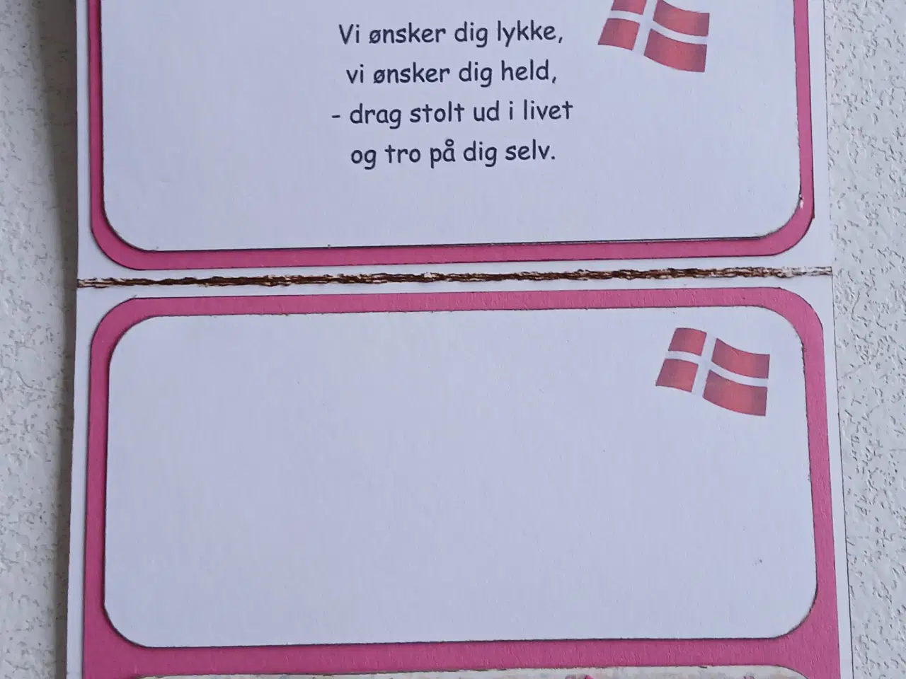 Billede 19 - Konfirmationskort til piger sælges.