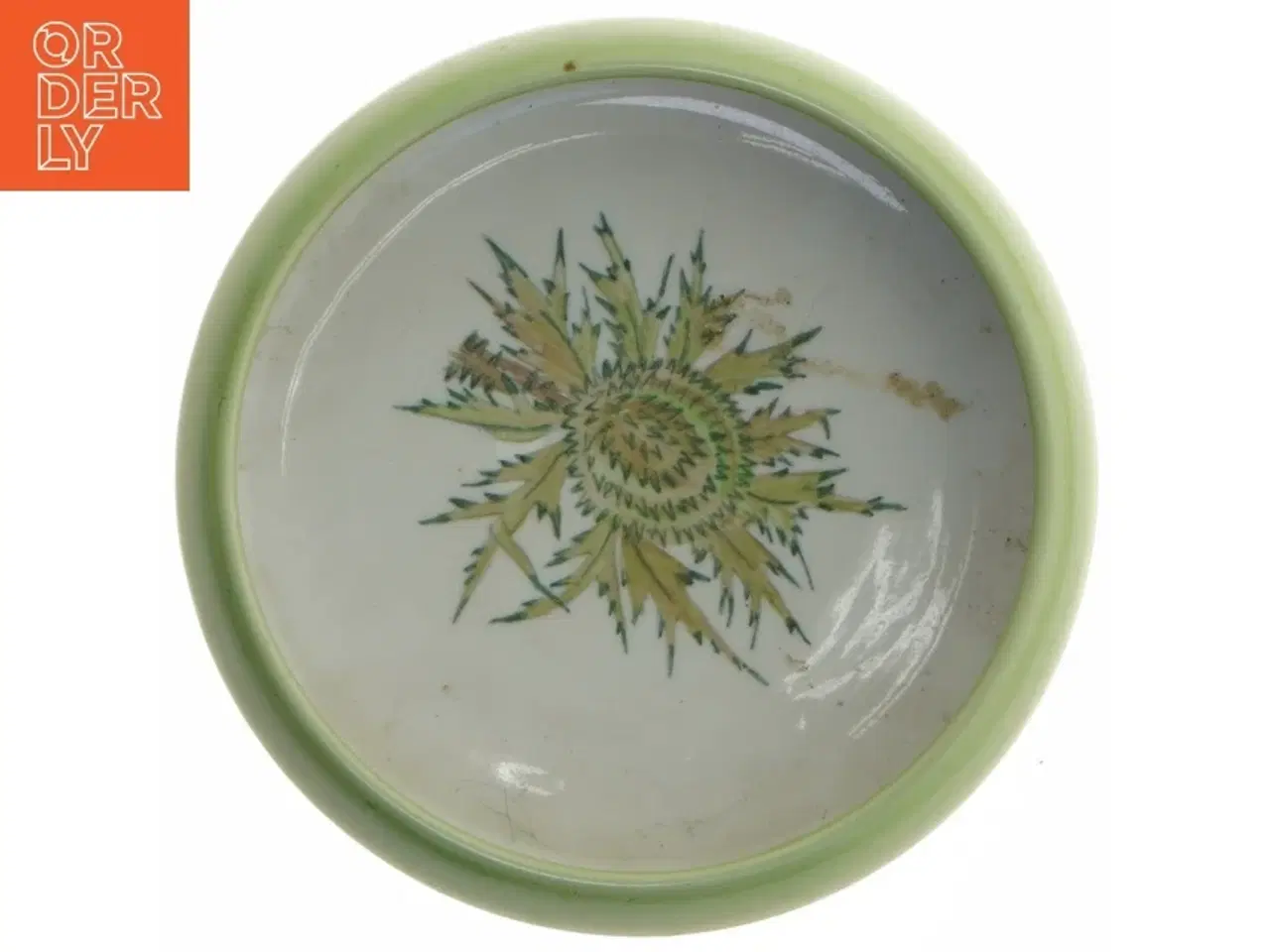 Billede 1 - Keramisk skål med motiv (str. Ø 17 cm)