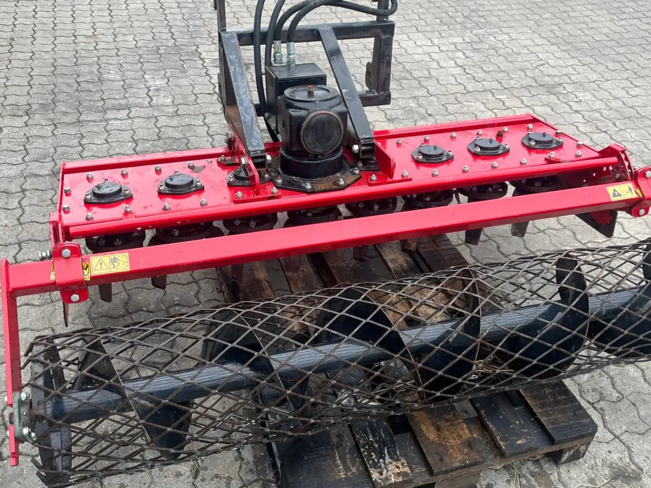 Billede 6 - - - - 165cm Hydraulisk rotorharve til minilæsser