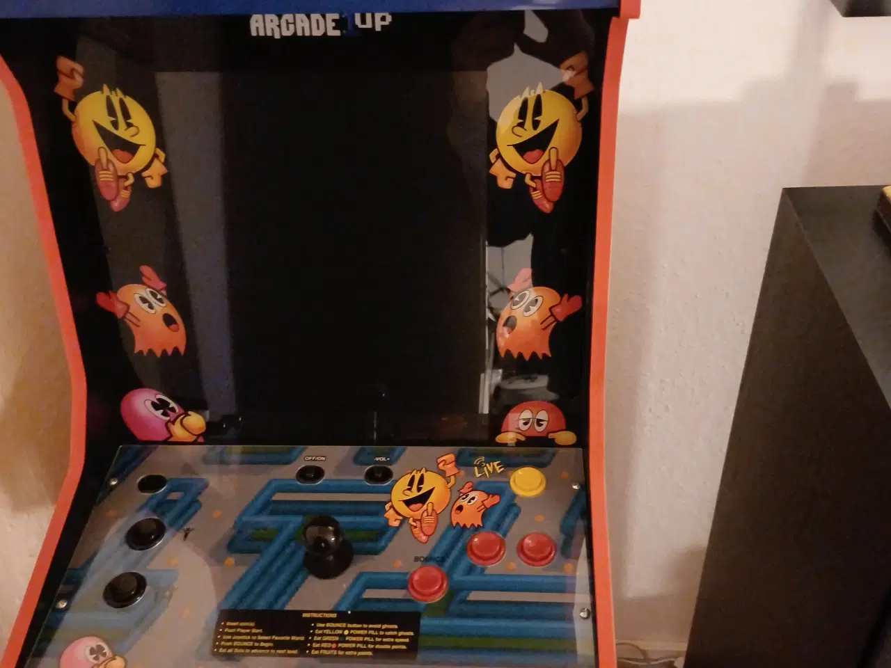 Billede 3 - Arcade1up  pacman med stol.