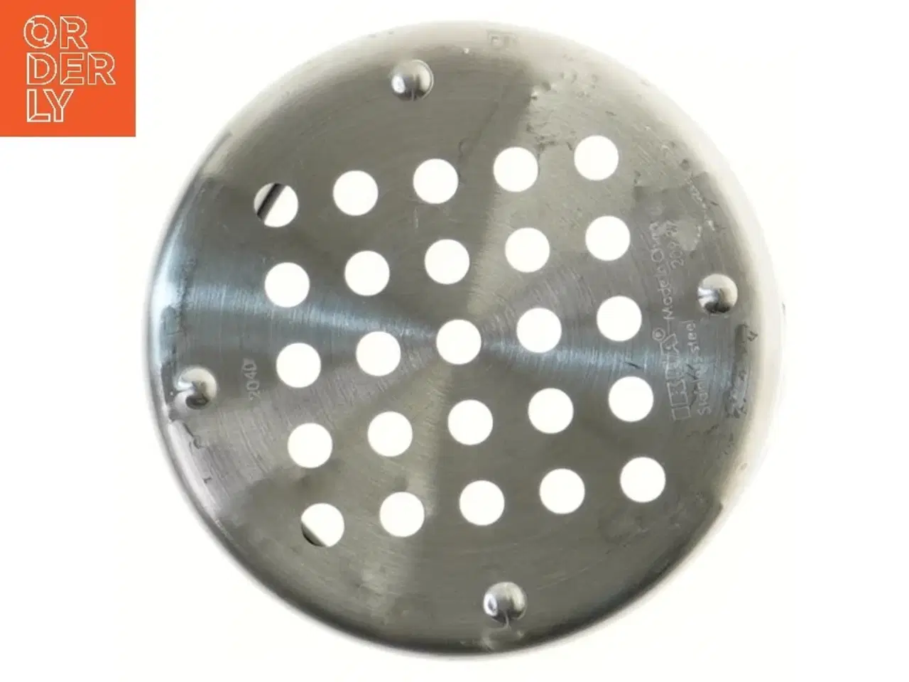 Billede 3 - Rustfrit stål bestikholder fra IKEA (str. Ø 12 cm længde 18 cm)